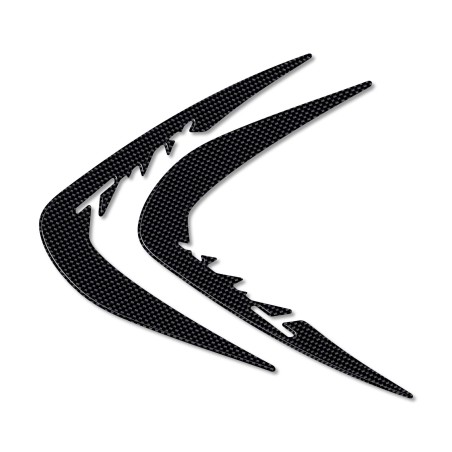 2 3D ADHESIVES-STICKERS ΓΙΑ SPIGULARS συμβατά για YAMAHA TMAX 2001-2007