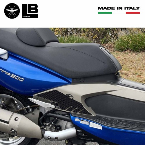 2 protectores de pies de gel 3D para XCITING 250-300-500 compatibles KYMCO 2