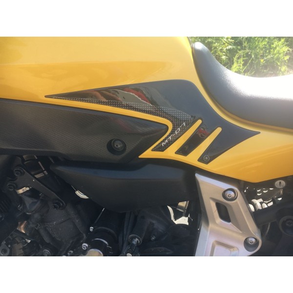 RESIN TANK ADHESIVES 3D stickers compatible pour YAMAHA MT-07 2014-2017 motos
