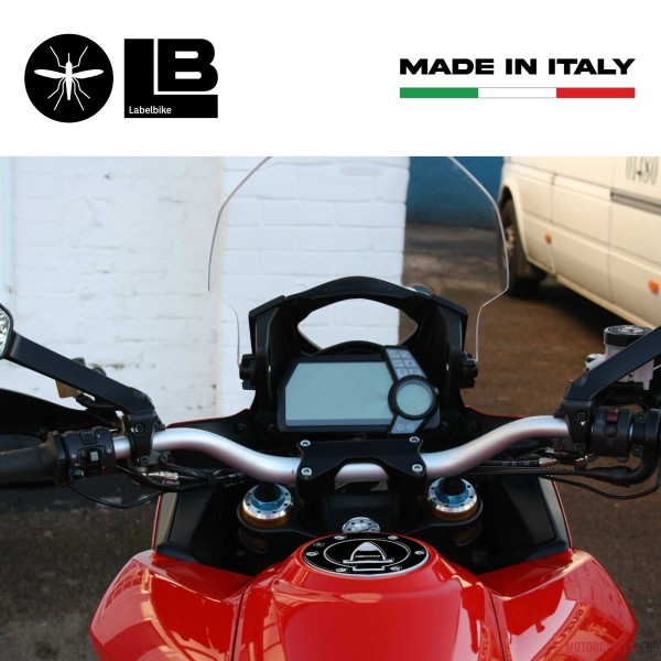 ADESIVI 3D PROTECTION Tankdeckel für MOTO DUCATI MULTISTRADA 1200 schwarz