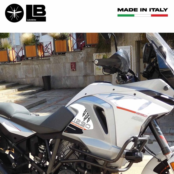 Kit d'autocollants de réservoir compatible avec Ktm 1290 Super Adventure S-T-R 2015-2020