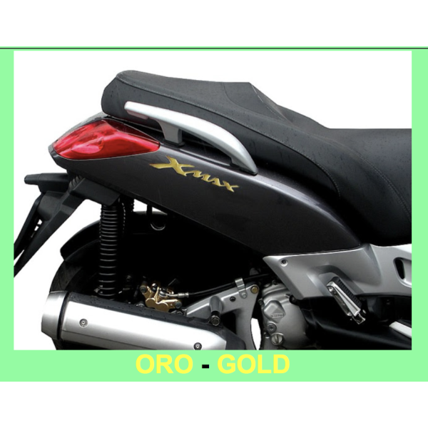 2 3D RESIN ADHESIVES/STICKERS WRITING XMAX for SCOOTER Accessories YAMAHA X MAX