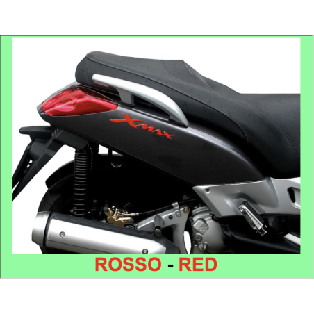 2 ADHESIVOS/PEGAMENTOS DE RESINA 3D XMAX para Accesorios SCOOTER YAMAHA X MAX