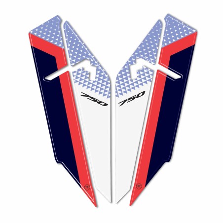 Stickers 3D protecteurs d'ailes compatibles avec Honda Transalp 2023