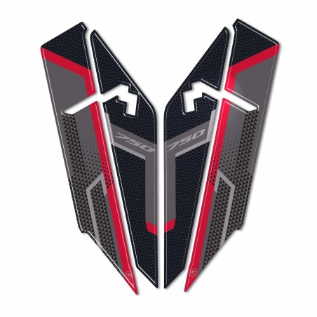Stickers 3D protecteurs d'ailes compatibles avec Honda Transalp 2023