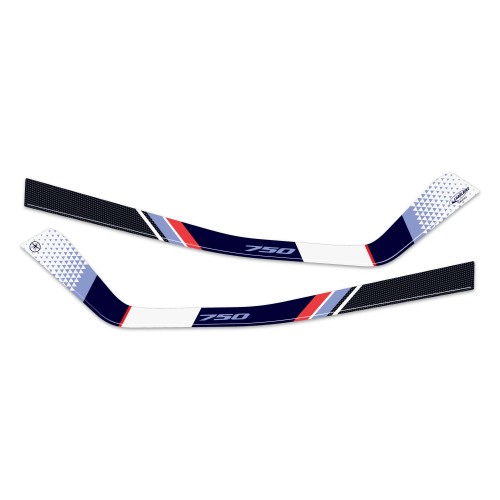 Pegatinas de gel 3D protectores de manillar de moto compatibles con Honda Transalp 2023