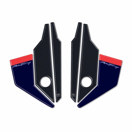 Stickers 3D moto déflecteurs protecteurs compatibles avec Honda Transalp 2023