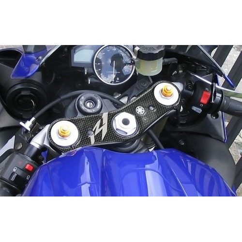 3D ADHESIVE compatible for MOTO R 1 YAMAHA R1 FORK PLATE PROTECTION 07-08