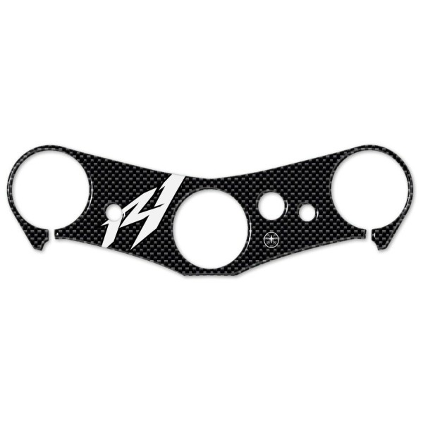 3D ADHESIVE kompatibel für MOTO R 1 YAMAHA R1 FORK PLATE PROTECTION 07-08