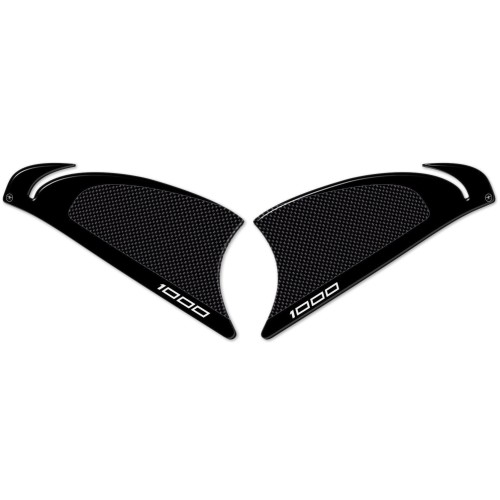 2 3D GEL PROTECTION Tankaufkleber kompatibel für Motorräder KAWASAKI VERSYS 1000 2