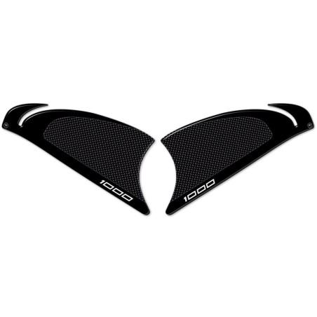 2 3D GEL PROTECTION tank stickers compatible for motorbikes KAWASAKI VERSYS 1000