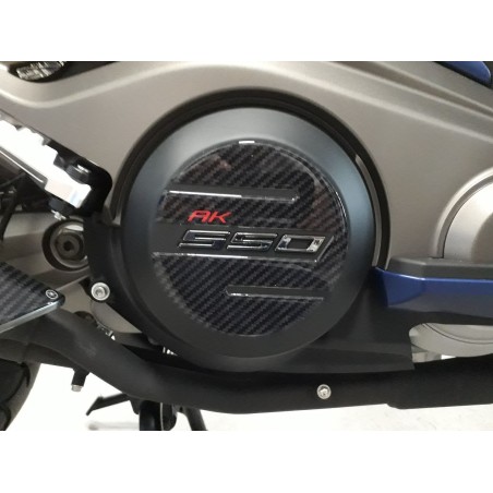 2 Harz-beschichtete Kurbelgehäuse Schutz Aufkleber Kompatibel Roller Kymco Ak 550 2017-2022