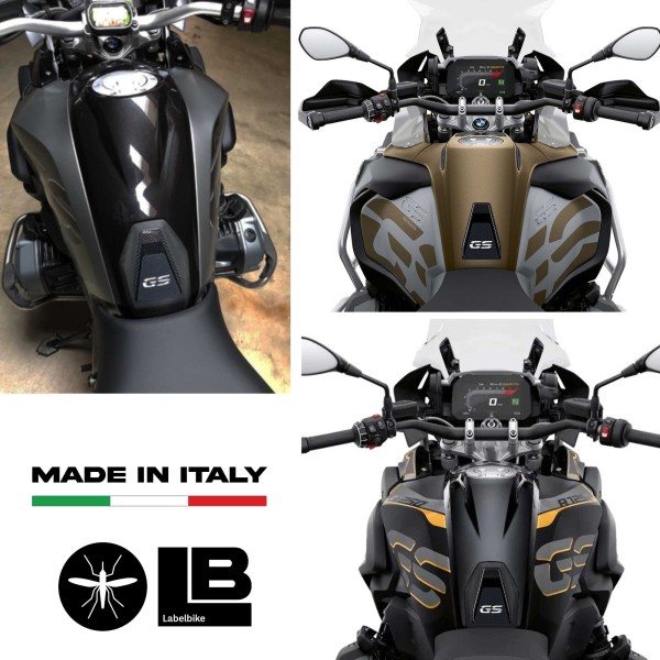 ADHESIVO DE PROTECCIÓN DEL DEPÓSITO 3D resinado compatible para moto BMW GS R1200-R1250