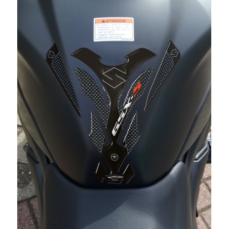 Kit d'ADHESIFS DE PROTECTION 3D en résine compatible avec les motos SUZUKI GSXS 1000