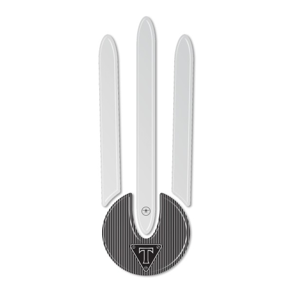 3D RESIN TANK PAD ADHESIVES compatible para motos clásicas TRIUMPH