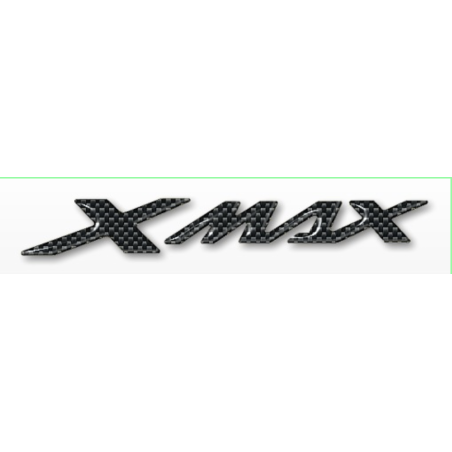 2 3D ADHESIVES/STICKERS 3D WRITE XMAX συμβατά για σκούτερ YAMAHA X MAX 2010-2024