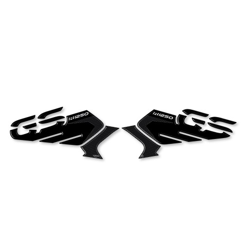 2 3D-Gel Harz ADHESIVES SEITENSCHUTZ kompatibel für BMW GS R1250 MOTORRAD