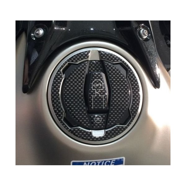KIT 3D RESIN ADHESIVE PROTECTIONS συμβατό για μοτοσικλέτες NINJA 650 KAWASAKI carbon