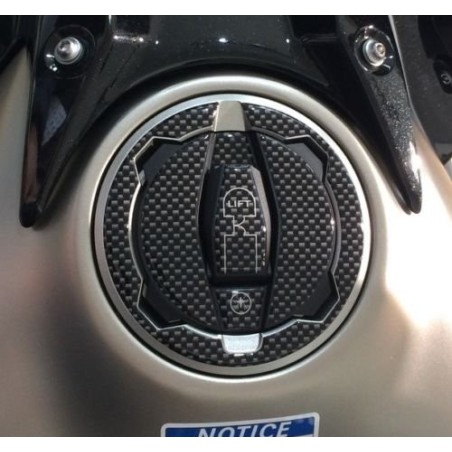 KIT 3D RESIN ADHESIVE PROTECTIONS συμβατό για μοτοσικλέτες NINJA 650 KAWASAKI carbon
