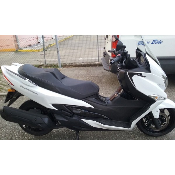 2 3D-Gel-Fußprotektoren kompatibel für SUZUKI BURGMAN 400 2017-2023