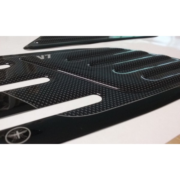 2 SEITENKNIEGELSCHÜTZEN 3D kompatibel für MOTO GUZZI V7 NEU