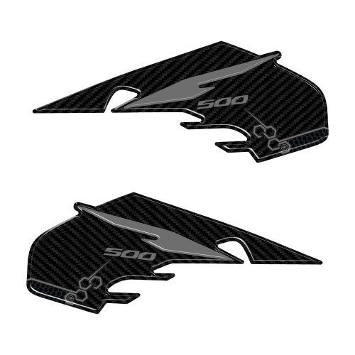 Aufkleber Motorradtank Seitenschutz passend für Honda Hornet 500 2024