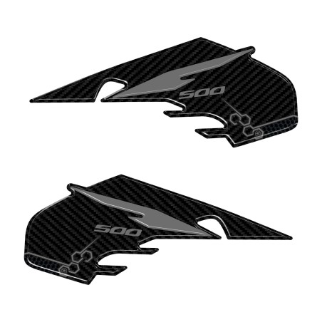 Pegatinas Protectores laterales de depósito de moto compatibles con Honda Hornet 500 2024