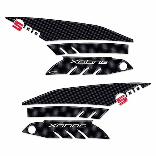 KIT BOOMERANG 3D ADHESIVOS para Scooter XCITING 500 KYMCO-compatible PROTECCIONES 2