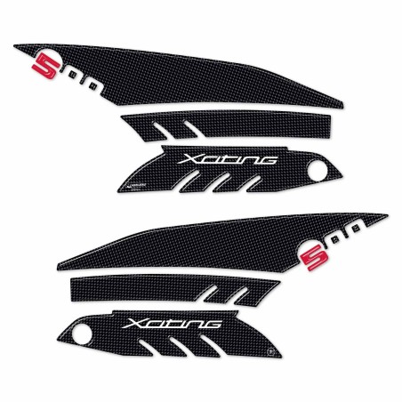 KIT BOOMERANG 3D ADHESIVES για Scooter XCITING 500 KYMCO-συμβατά ΠΡΟΣΤΑΤΕΥΤΙΚΑ