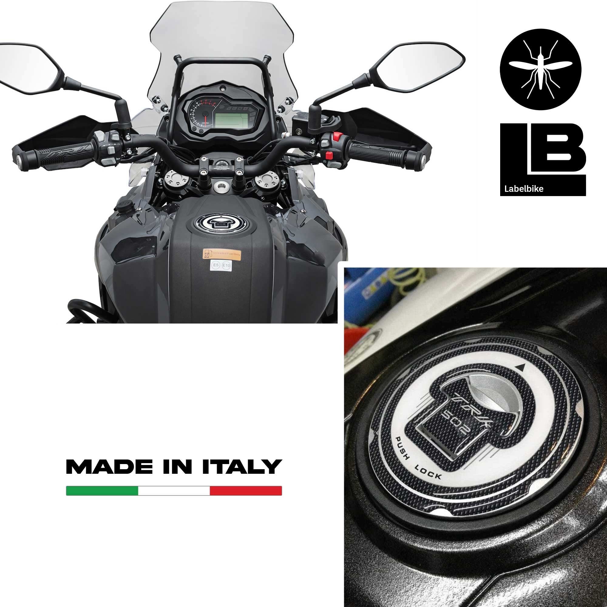 Adesivo 3D Paraserbatoio Moto Compatibile Con BMW R 1250 GS Triple - Foto 4