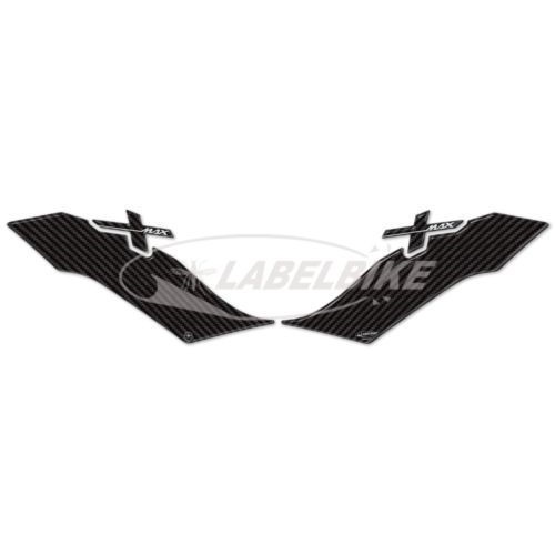 2 3D FUSSSCHUTZHALTERUNGEN kompatibel für YAMAHA XMAX 400 von 2017-2021 2