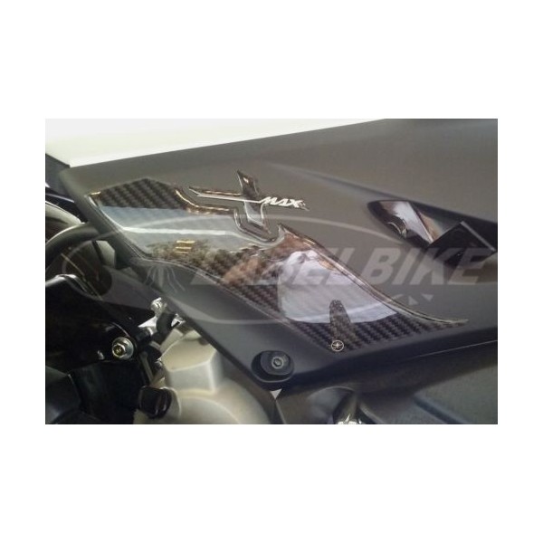 2 ADHESIVES DE PROTECTION DES PIEDS 3D compatibles pour YAMAHA XMAX 400 de 2017-2021