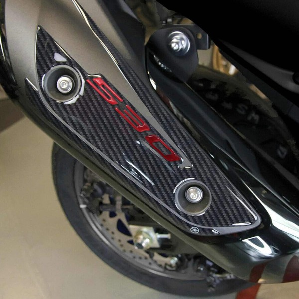 ADHESIVE 3D PROTECTION MARKETS 530 EXHAUST συμβατό για YAMAHA TMAX 2017-2019