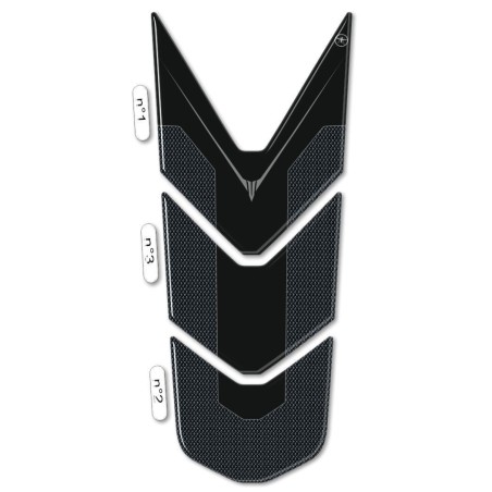 ADHESIVE OVER TANK σε 3D RESIN συμβατό για YAMAHA MT-07 2018-2020 MOTORCYCLE
