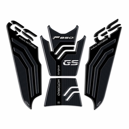 kit 3 ADHESIVOS gel PROTECCIONES LATERALES compatibles PARA MOTO BMW F850 GS 2018-2022