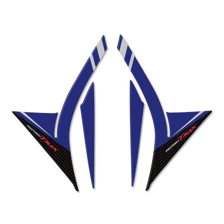 Conjunto de 3D ERGAL gel ADHESIVOS compatible para YAMAHA TMAX 530 2017-2019 Scooter carenado