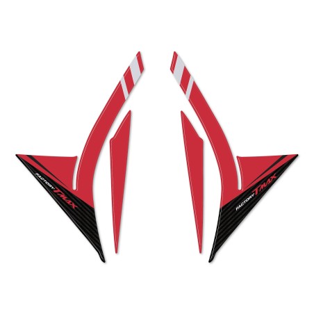 Conjunto de 3D ERGAL gel ADHESIVOS compatible para YAMAHA TMAX 530 2017-2019 Scooter carenado