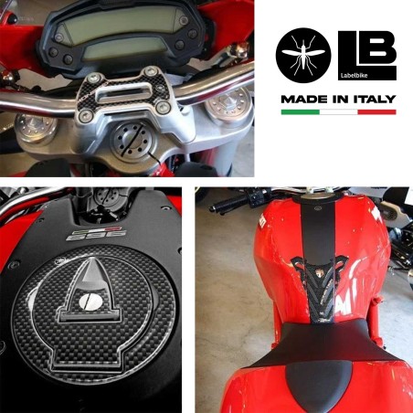 KIT ADHESIF 3D RESINE EXCLUSIF compatible MOTO DUCATI MONSTER 696 796 1096