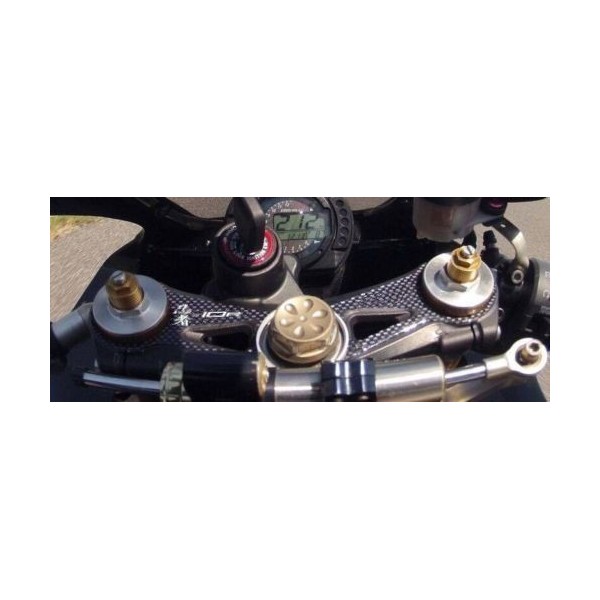 3D τζελ προστασίας πλάκα πιρουνιού συμβατή MOTO KAWASAKI ZX-10R 2004-2005