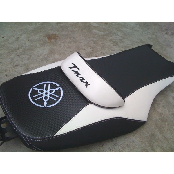 KIT SADDLE ΚΑΛΥΨΗ ΚΑΘΙΣΜΑΤΟΣ ΛΕΥΚΟΥ TUNING x MOTORBIKE YAMAHA TMAX T MAX 500-530