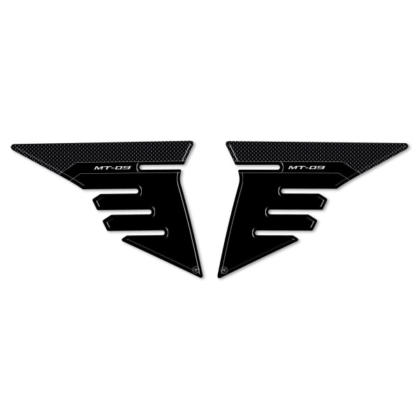 2 ADHESIVOS DE GEL PARA PROTECCIÓN LATERAL compatibles MOTO YAMAHA TRACER MT-09