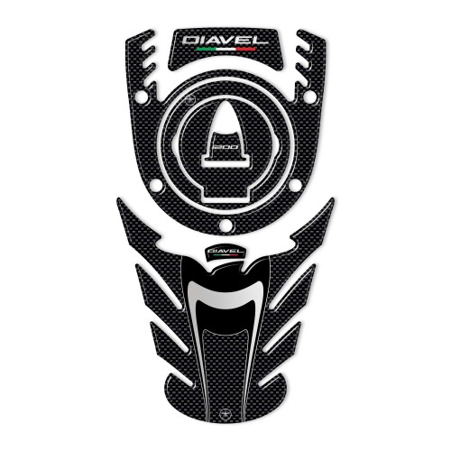                             KIT 3D GEL ADHESIVES TANK PROTECTION συμβατό για MOTORBIKE DUCATI DIAVEL
                          