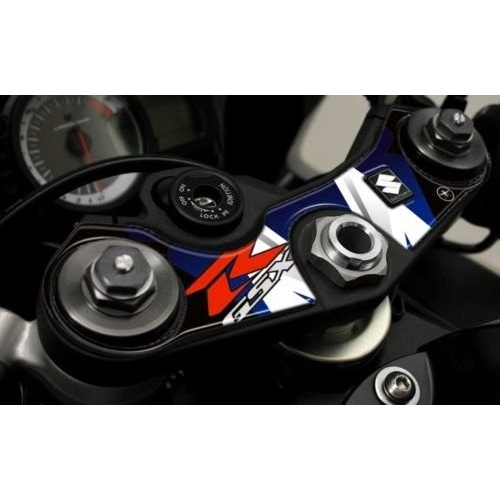 3D BLUE GSX-R PROTECTION ADHESIVES compatible for suzuki GSXR 600-750 2006-2016 motorbikes 2
