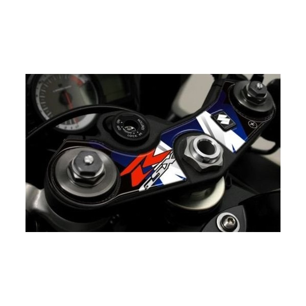 ADHESIVOS DE PROTECCIÓN 3D AZUL GSX-R compatibles para motos suzuki GSXR 600-750 2006-2016