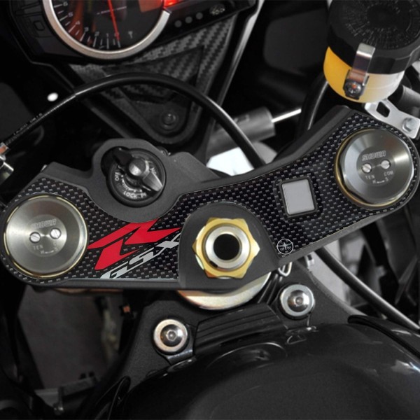 3D ADHESIVES SUZUKI GSXR ΠΡΟΣΩΠΙΚΗ ΠΡΟΣΤΑΣΙΑ ΠΛΑΚΗΣ ΟΔΗΓΗΣΗΣ x GSX-R Carbon Μοτοσικλέτα