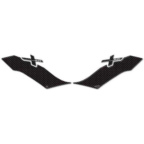 2 ADHESIVES DE PROTECTION DES PIEDS 3D compatibles avec le scooter X MAX YAMAHA XMAX 300 2