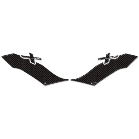 2 ADHESIVOS DE PROTECCIÓN DE PIES 3D compatibles para scooter X MAX YAMAHA XMAX 300