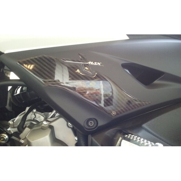 2 3D FUSSSCHUTZHALTER kompatibel für X MAX Scooter YAMAHA XMAX 300