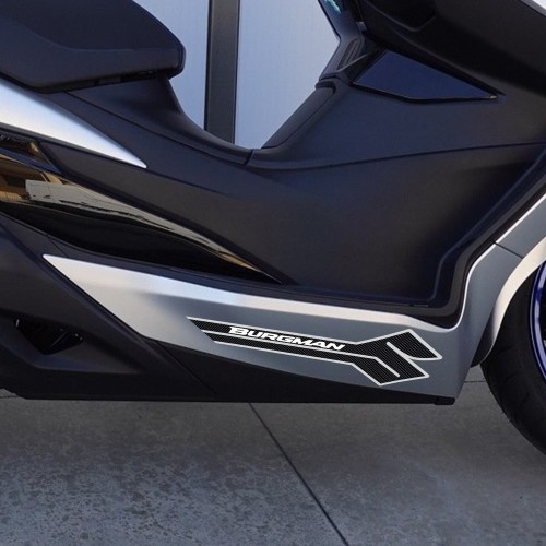 2 αυτοκόλλητα άνθρακα άνθρακα BURGMAN ΓΡΑΦΗ SUZUKI SCOOTER Αξεσουάρ