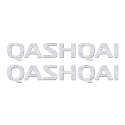                             2 ρητίνη 3D ΓΡΑΦΗ QASHQAI ΣΥΜΜΟΡΦΩΤΙΚΑ STICKERS για το αυτοκίνητο SUV NISSAN
                          